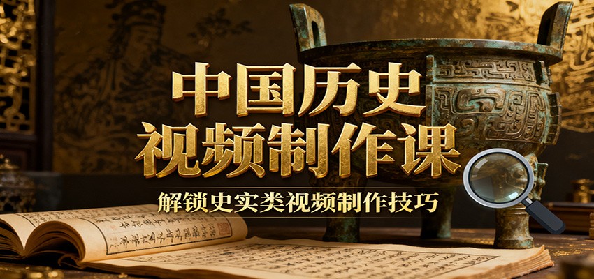中国历史视频制作课：疆域地图集+参考文案+练习素材，解锁史实类视频制作技巧-weichuangqy