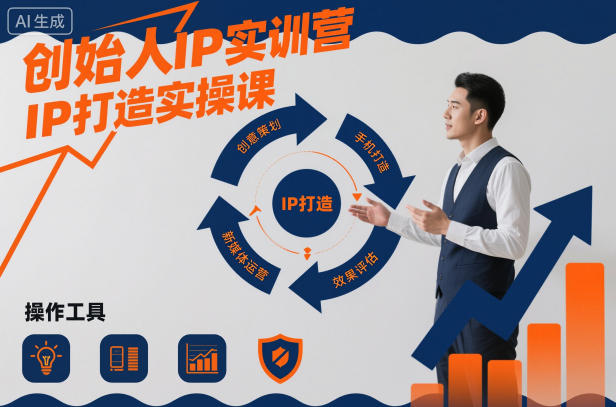 创始人IP实训营，IP打造实操课-weichuangqy