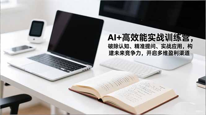 AI+高效能实战训练营，破除认知、精准提问、实战应用，构建未来竞争力，开启多维盈利渠道-weichuangqy