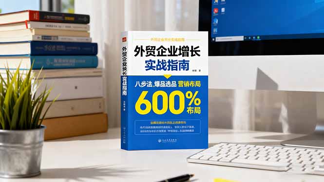外贸企业增长实战指南，八步法、爆品选品、营销布局，业绩增长300%-weichuangqy