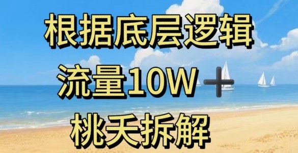 据底层逻辑，流量10W+，以安全知识科普为例-weichuangqy