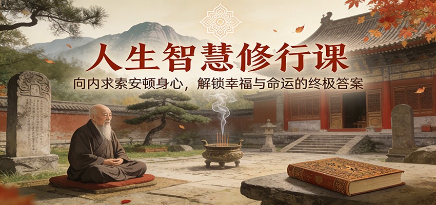 人生智慧修行课：向内求索安顿身心，解锁幸福与命运的终极答案-weichuangqy