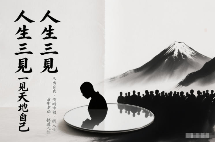 人生三见一见天地见众生见自己，活出自我拥有清晰幸福人生，搞透人性-weichuangqy