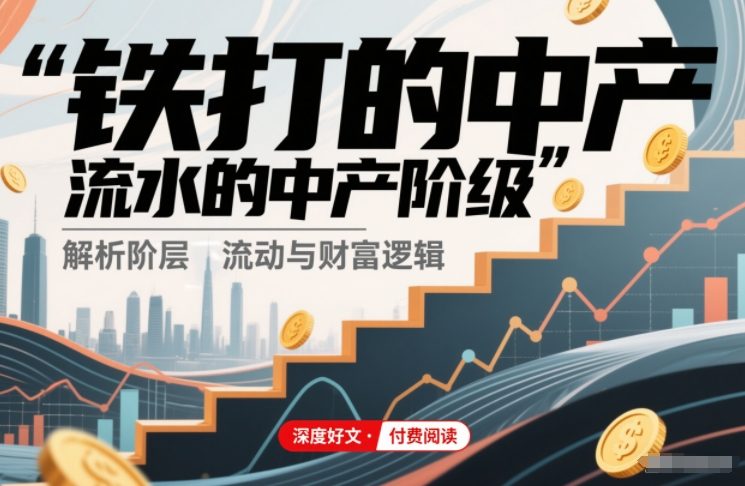 付费文章：铁打的中产，流水的中产阶级-weichuangqy