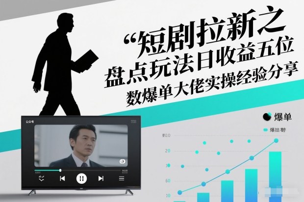 短剧拉新之盘点玩法日收益五位数爆单大佬实操经验分享-weichuangqy