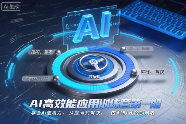 AI高效能应用训练营第一期，学会AI应用力，从提问到驾驭，做AI时代的领航者(更新)-weichuangqy