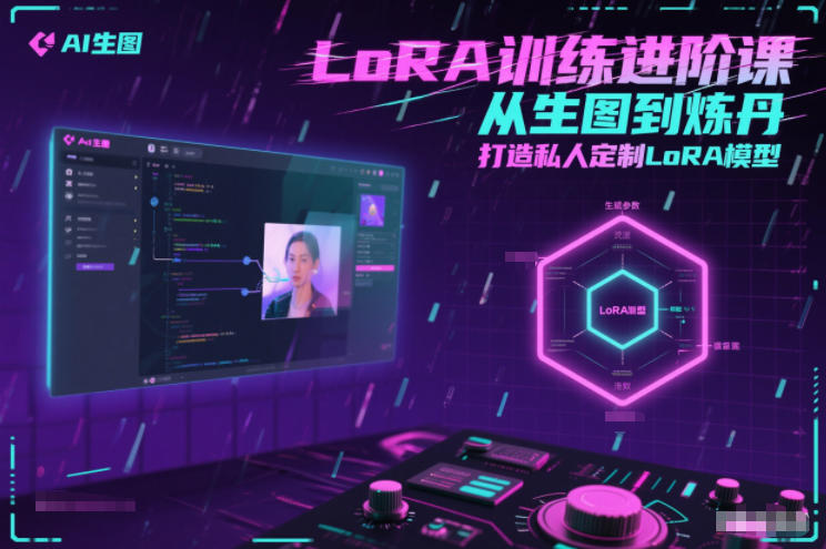 LoRA训练进阶课，从生图到炼丹，打造私人定制LoRA模型-weichuangqy