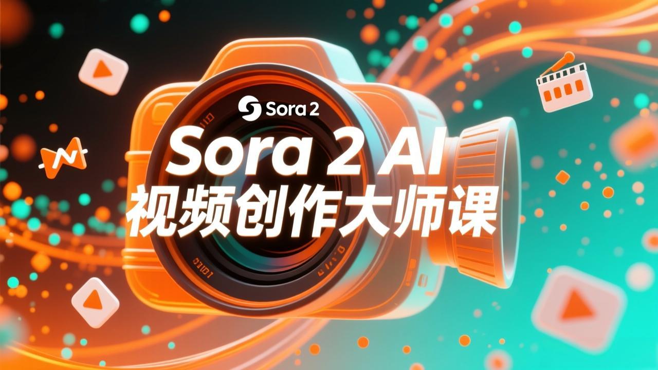 如何利用Sora 2创建流行AI人工智能视频大师班教程：掌握创作全流程，产出百万播放内容-weichuangqy