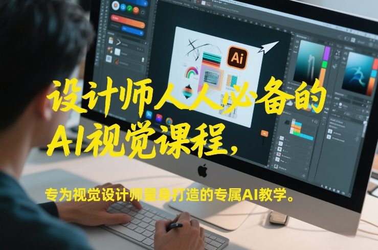 设计师人人必备的AI视觉课程，专为视觉设计师量身打造的专属AI教学-weichuangqy