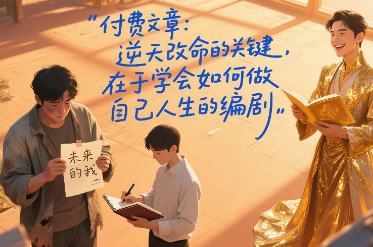 付费文章：逆天改命的关键，在于学会如何做自己人生的编剧-weichuangqy