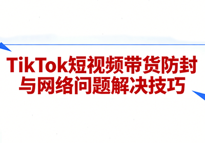 老谭·TikTok短视频带货实拍课程-weichuangqy
