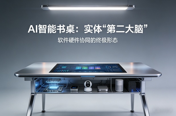 AI智能书桌搭建，构建你的实体“第二大脑”，软件硬件协同的终极形态-weichuangqy