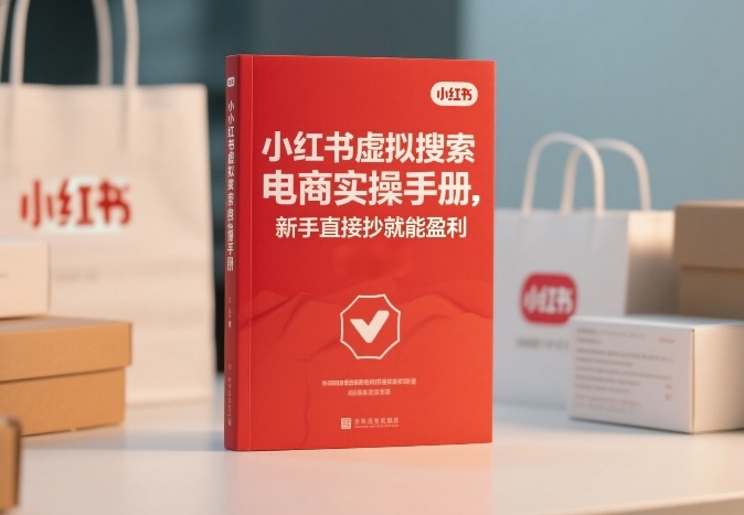 小红书​⁠‬​​⁠​‌​‬​⁠​‬‍‍‌​​​‬‌‍⁠​​​‌​⁠⁠​‬​​‬​​​​‌​‍虚拟搜索电商实操手册，新手直接抄就能盈利-weichuangqy