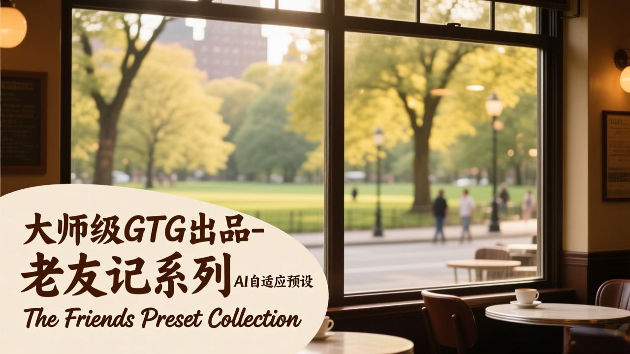 大师级GTG出品-老友记系列AI自适应预设The Friends Preset Collection-weichuangqy