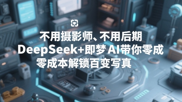 不用摄影师、不用后期，DeepSeek+即梦AI带你零成本解锁百变写真！-weichuangqy