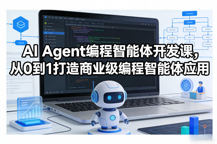 AI Agent编程智能体开发课，从0到1打造商业级编程智能体应用-weichuangqy
