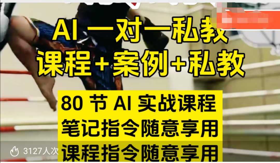 AI指令实战课，课程+案例，80节AI实战课程，笔记指令随意享用，课程指令随意享用(更新26年3月)-weichuangqy