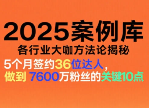 波波来了案例库，收录各行业大咖的方法论，各行业大咖方法论揭秘(更新2026年3月)-weichuangqy