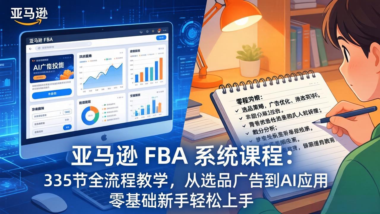亚马逊 FBA 系统课程(更新26年3月-weichuangqy