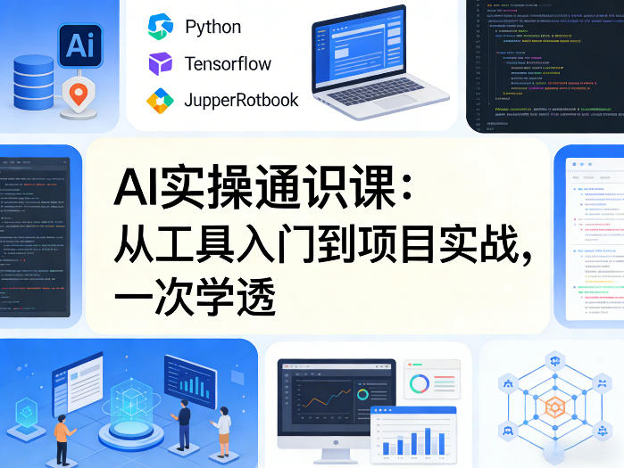 AI实操通识课，从工具入门到项目实战，一次学透-weichuangqy