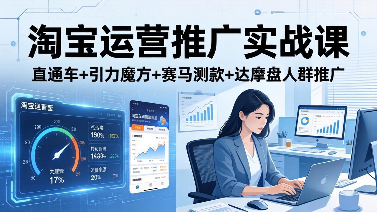 淘宝运营推广实战课(更新26年3月-weichuangqy