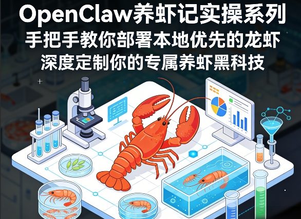 OpenClaw养虾记实操系列，手把手教你部署本地优先的龙虾，深度定制你的专属养虾黑科技-weichuangqy