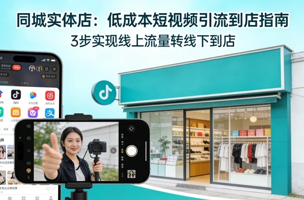 同城实体店，如何低成本把客户从短视频带到线下门店-weichuangqy