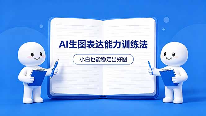 AI生图不是做漂亮图，而是表达能力。这套方法让小白也能稳定出好图-weichuangqy