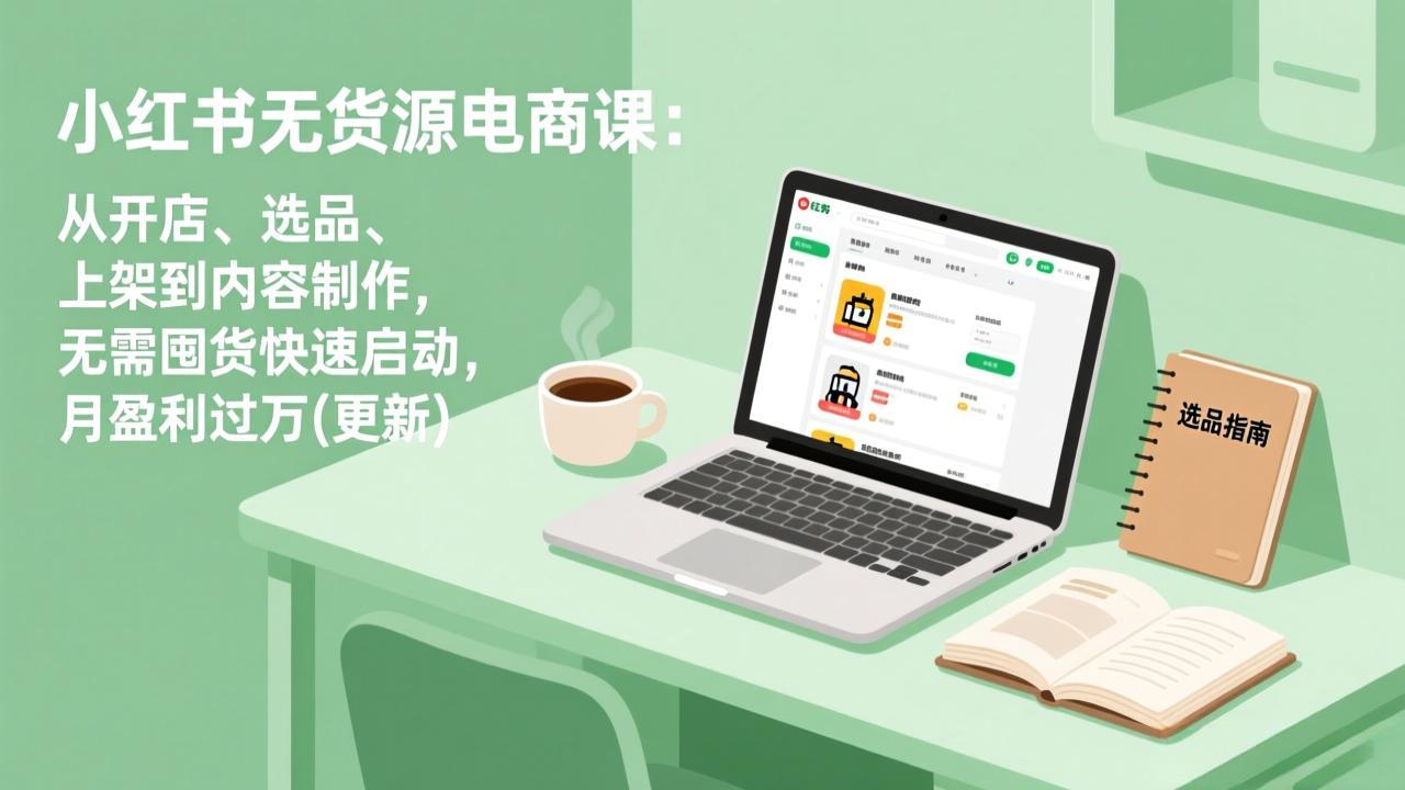 小红书无货源电商课(5月12更新-weichuangqy