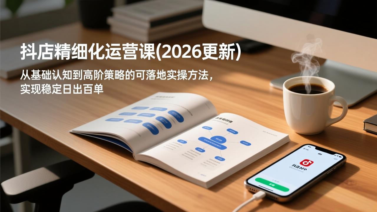 抖店精细化运营课(更新5月-weichuangqy