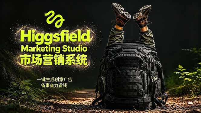 AI广告工作流实战：从脚本到画面用Higgsfield完成，商家也能做品牌视频，省万元成本！附提示词-weichuangqy