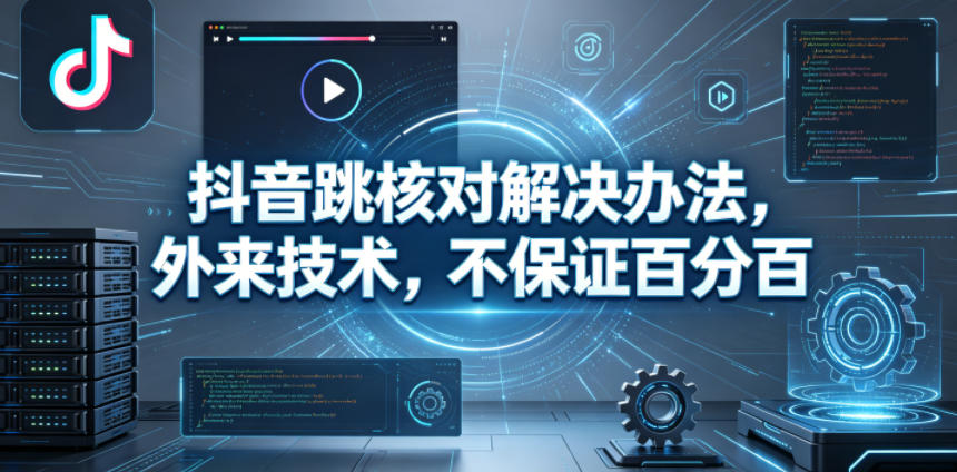 抖音跳核对解决办法，外来技术，不保证百分百-weichuangqy