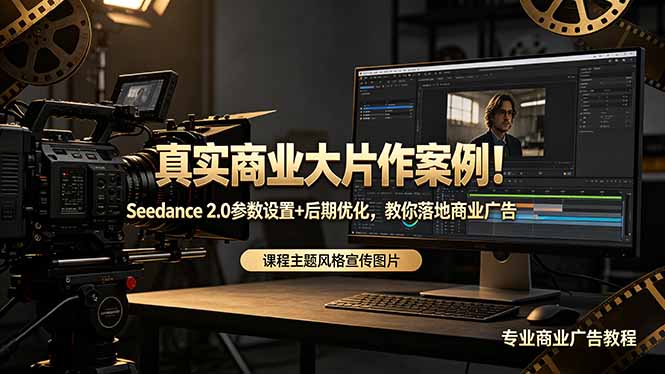 真实商业大片作案例！Seedance 2.0参数设置+后期优化，教你落地商业广告-weichuangqy