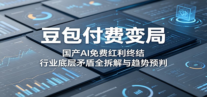 豆包付费变局：国产AI免费红利终结，行业底层矛盾全拆解与趋势预判-weichuangqy