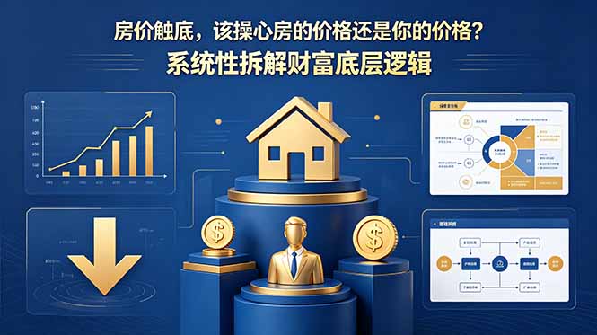 付费文章：房价触底，该操心房的价格还是你的价格？系统性拆解财富底层逻辑-weichuangqy
