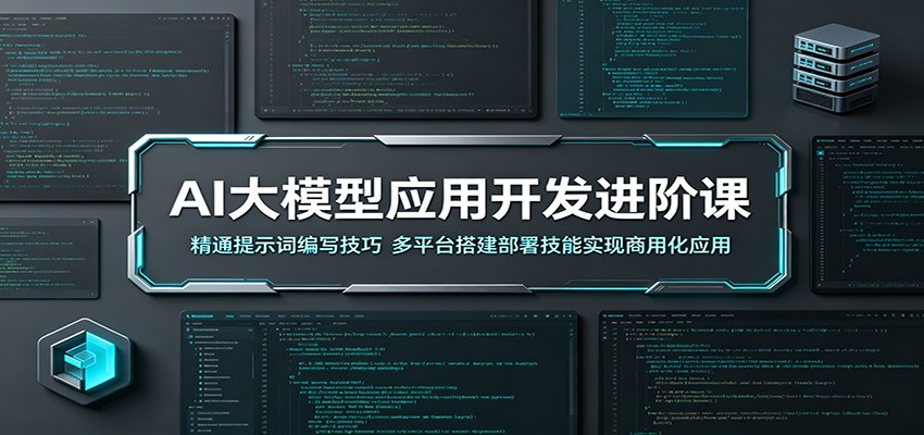 AI大模型应用开发进阶课：精通提示词编写技巧，多平台搭建部署技能实现商用化应用-weichuangqy