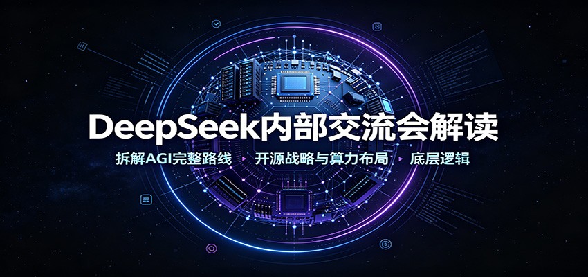 DeepSeek内部交流会解读：拆解AGI完整路线，开源战略与算力布局底层逻辑-weichuangqy