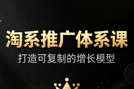 大山·淘系推广体系课-weichuangqy