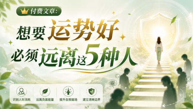 付费文章：想要运势好，必须远离这5种人-weichuangqy