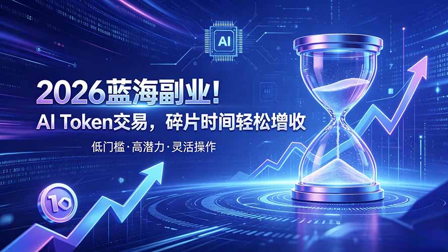 AI Token算力赛道！普通人可入局的数字副业-weichuangqy