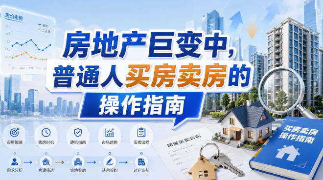 付费文章：房地产巨变中，普通人买房卖房的操作指南【上篇+下篇】-weichuangqy