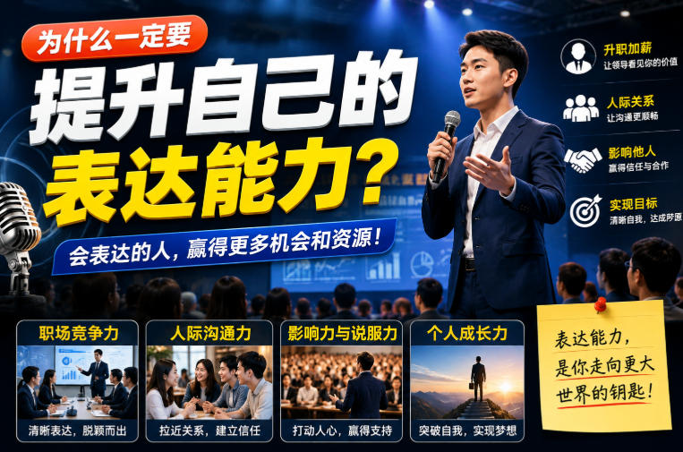 付费文章：为什么一定要提升自己的表达能力？-weichuangqy