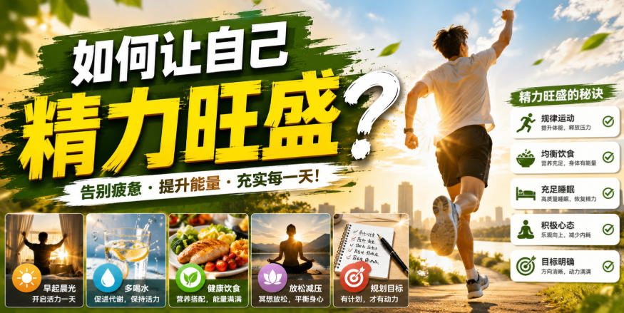 付费文章：如何让自己精力旺盛？-weichuangqy