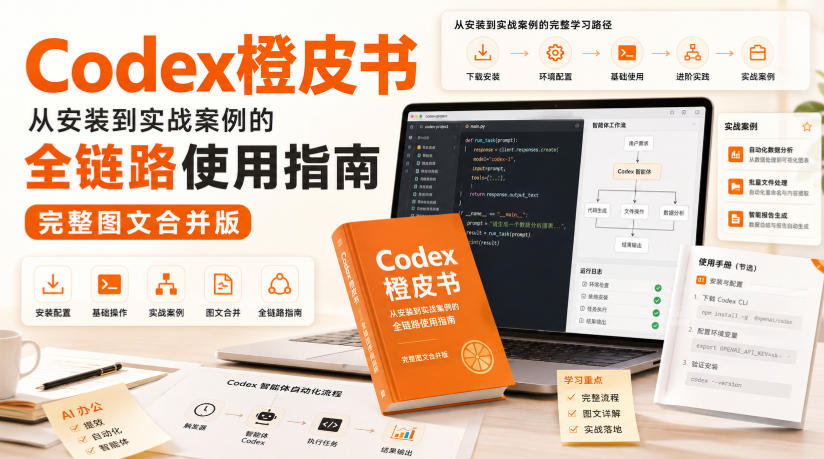 Codex橙皮书，从安装到实战案例的全链路使用指南，完整图文合并版-weichuangqy