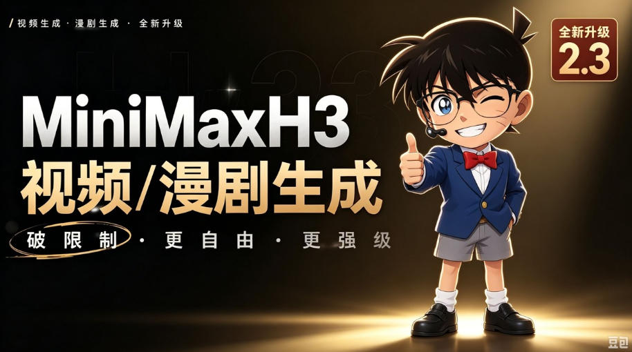 【MiniMaxH3一键懒人整合包】AI视频/漫剧生成工具，支持30_40_50显卡，ComfyUI整合包安装部署！最低8g显存也能跑！-weichuangqy