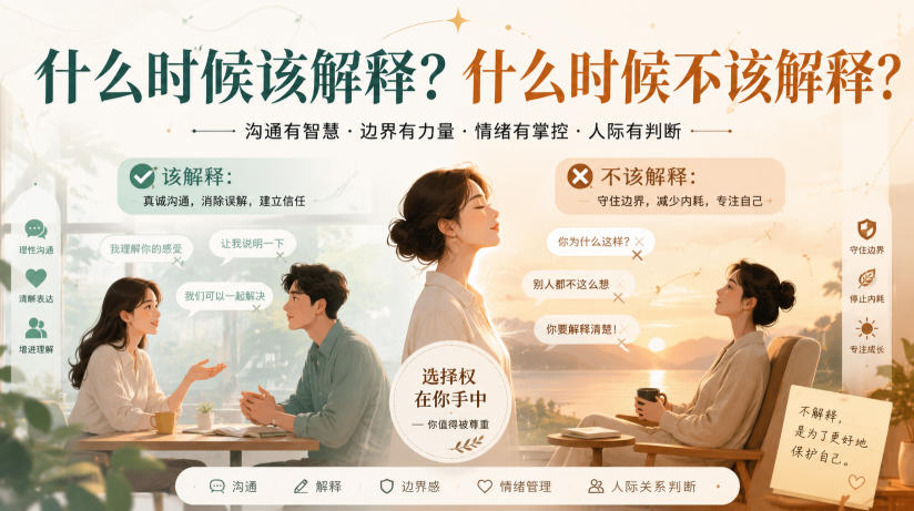 付费文章：什么时候该解释？什么时候不该解释？-weichuangqy
