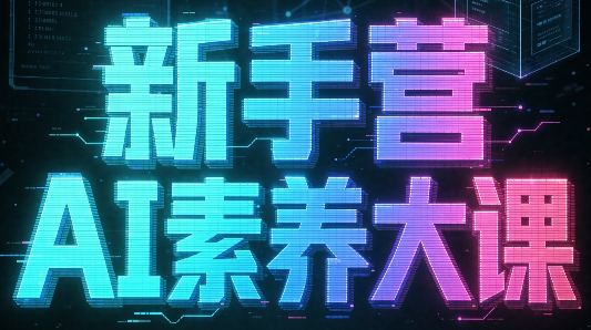 破局俱乐部·破局行动新手营AI素养大课-weichuangqy