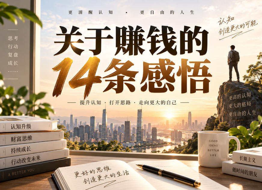 付费文章：关于賺钱的14条感悟-weichuangqy