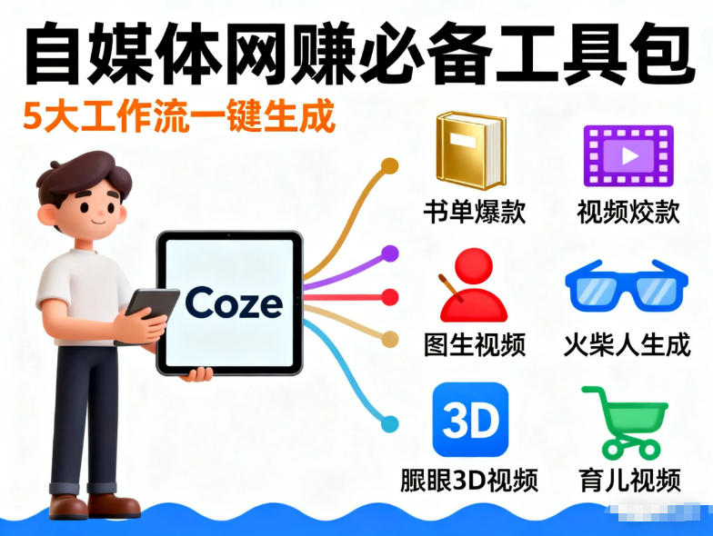 Coze工作流合集，内容一共100份左右，内容丰富，可以提供工作效率-weichuangqy