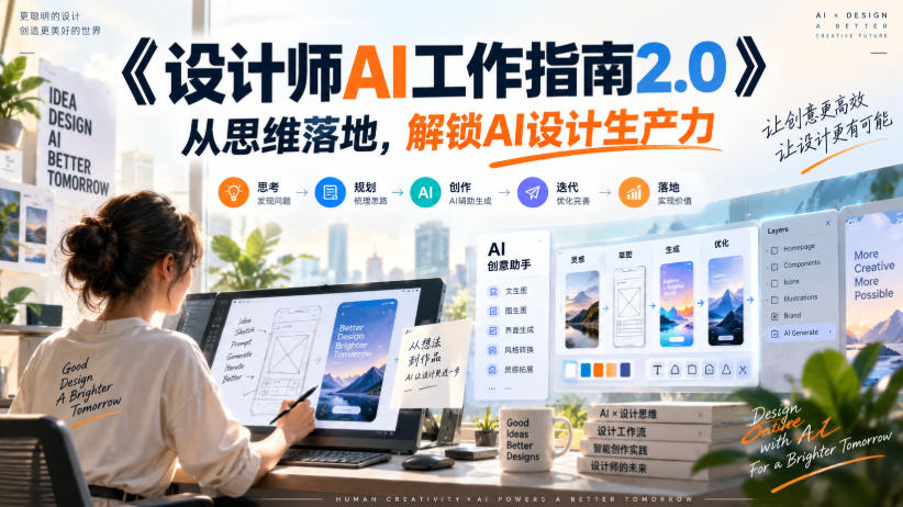 《设计师AI工作指南2.0》从思维落地-无水印，解锁AI设计生产力-weichuangqy